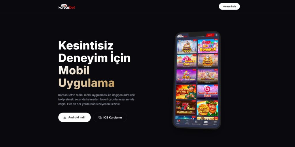kareasbet mobil uygulaması